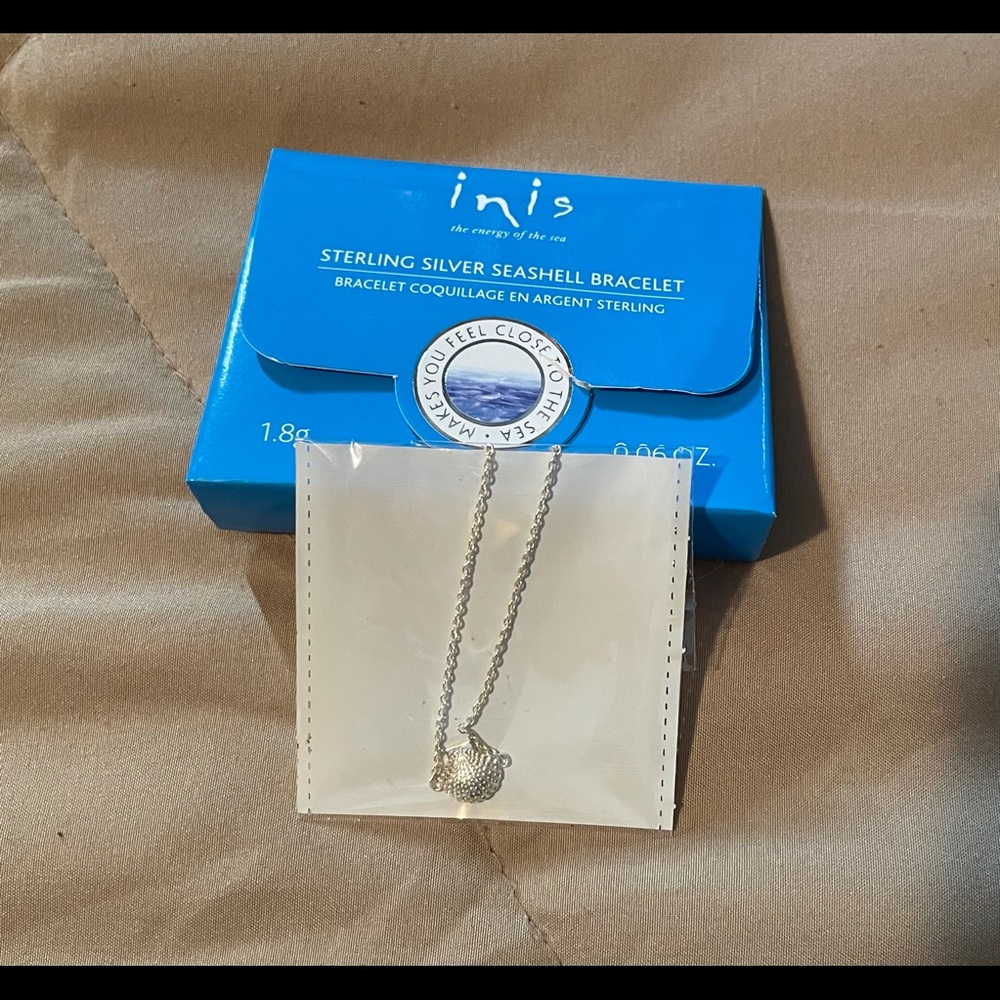 💐Sterling silver 16 inch shell necklace